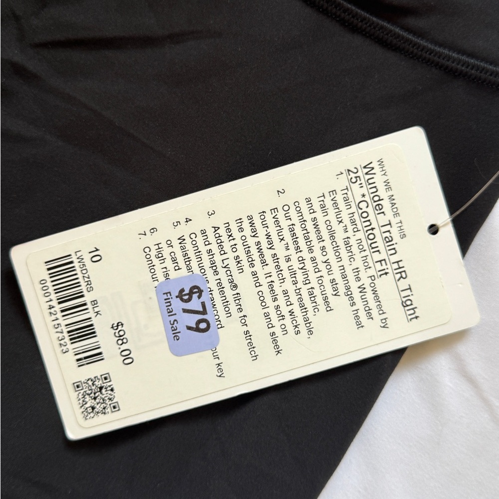 Lululemon Athletica Wunder Train